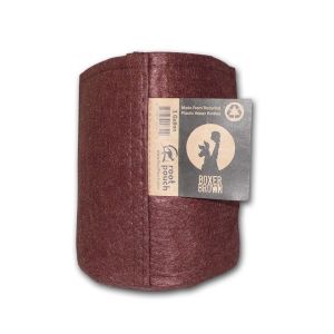 Root pouch textilní květináč Boxer brown 3.8l, nedegradující, 15x19cm 