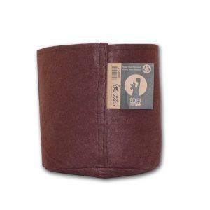Root pouch textilní květináč Boxer brown 8l, nedegradující, 21x21cm 